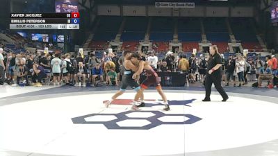 120 lbs Cons. Sub-rd Of 32 - Xavier Jacquez, Colorado vs Emillio Peterson, Idaho