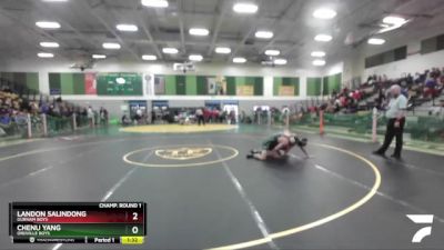 Boys 152 lbs Cons. Round 2 - Blake Miller, Red Bluff Boys vs Ryan Herring, Live Oak Boys