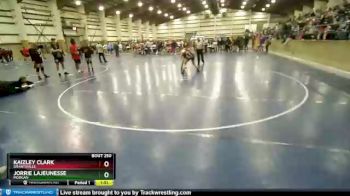 140 lbs Champ. Round 2 - Jorrie LaJeunesse, Morgan vs Kaizley Clark, Grantsville