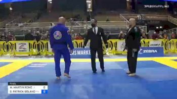 SEAN PATRICK BOLAND vs WADE MARTIN ROME 2020 World Master IBJJF Jiu-Jitsu Championship