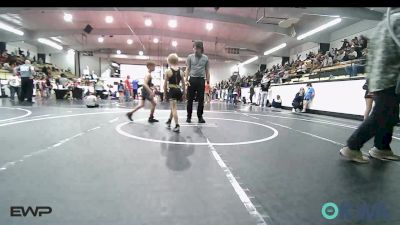 58-61 lbs Consolation - Aksel Davis, Tahlequah Wrestling Club vs Achilles Davie, Salina Wrestling Club