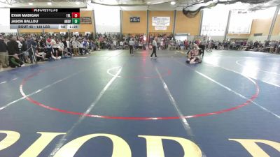 138 lbs Round Of 32 - Evan Madigan, Edward Little vs Jason Ballou, Andover