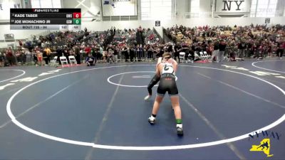 94 lbs Quarterfinal - Joe Monachino Jr, Greece Storm Wrestling vs Kade Taber, Gowanda Wrestling Club