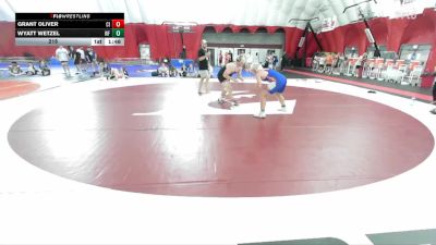 215 lbs Semis & Wb (16 Team) - Grant Oliver, Cambridge-Isanti Blue vs Wyatt Wetzel, Weyauwega-Fremont