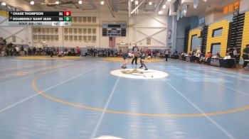 165 lbs Cons. Semi - Chase Thompson, Salesianum vs Doubensly Saint Jean, Seaford H S