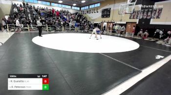 106 lbs Quarterfinal - Ryan Ouelette, Glastonbury vs Reid Peterson, Trumbull