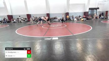 285 lbs Consi Of 4 - Kaleb Snodgrass, Tennessee-Chattanooga vs Mason Cover, Cleveland State