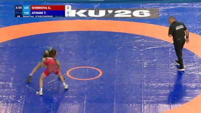 40 kg 1/4 Final - Gulkhanim Shirinova, Azerbaijan vs Tasmin Athimni, Tunisia