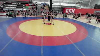 110 lbs Quarterfinal - Leilani Martinez, Cedar Crest vs Daisey Hawkins, York