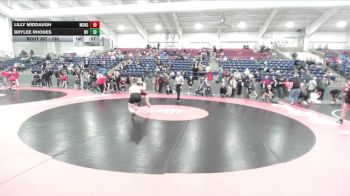 130 lbs Cons. Round 2 - Brylee Rhodes, West Field vs Lilly Middaugh, Morgan