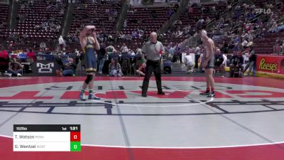 152 lbs Round Of 16 - Ty Watson, Penns Valley vs Gage Wentzel, Montoursville