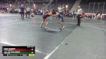 138 lbs Cons. Round 3 - Keilani Guillermo, Team Texas vs Zoey Barber, Team Nebraska