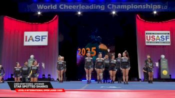 Cheer Sport Sharks - Kitchener - Star Spotted Sharks [2025 L5 International Open Large Coed Finals] 2025 The Cheerleading Worlds