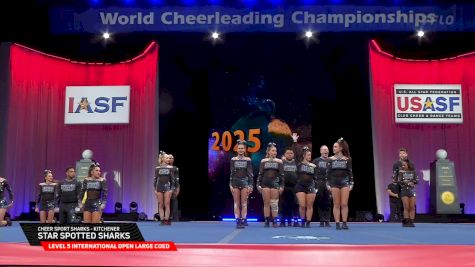 Cheer Sport Sharks - Kitchener - Star Spotted Sharks [2025 L5 International Open Large Coed Finals] 2025 The Cheerleading Worlds