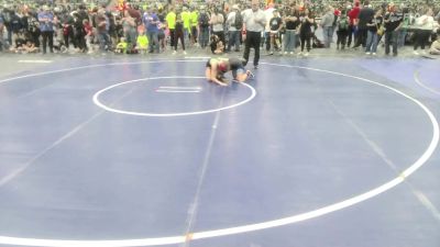 109 lbs Semifinal - Yanell Hernandez Lopez, Nevada Elite vs Preslee Richter, Gold Rush Wrestling