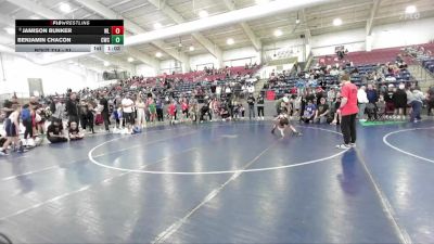 51 lbs Champ. Round 1 - Jamison Bunker, TUG vs Benjamin Chacon, Champions Wrestling Club