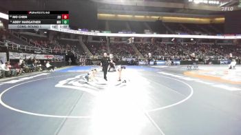 114 lbs Cons. Round 1 - Mo Chen, Jericho-8 vs Abby Hargather, Midlakes-5