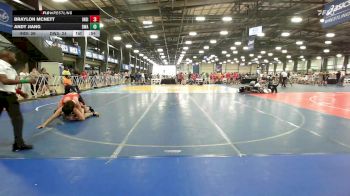 182 lbs Rr Rnd 1 - Braylon Mcnett, Indiana Outlaws Gray vs Andy Jiang, Diesel Wrestling Academy