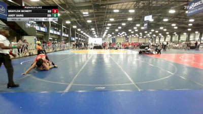 182 lbs Rr Rnd 1 - Braylon Mcnett, Indiana Outlaws Gray vs Andy Jiang, Diesel Wrestling Academy
