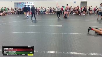 215 lbs Round 1 (6 Team) - Jett McCauley, Charlotte Vikings vs Gabe Solis, U2 Upstate Uprising