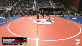 117 lbs Cons. Round 1 - Remington Schiel, Douglas Wrestling Club vs Buskin Study, Powell Wrestling Club