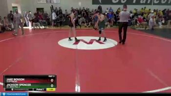 145 lbs Consolation Bracket - Jackson Spencer, St. John Paul II vs Jake Benson, Scottsboro