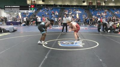 285 lbs Consi Of 16 #1 - Austin Cummings, KY vs Joshua Modenou, GA