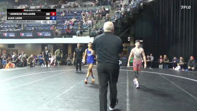 140 lbs 1st Place Match - Jameson Williams, Gold Rush Wrestling vs Alex Leon, Cory Clark Wrestling
