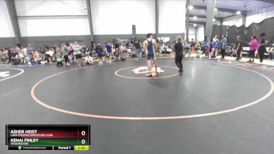 165 lbs Champ. Round 1 - Asher Heist, Lake Stevens Wrestling Club vs Kenai Finley, Washington