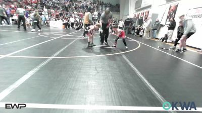 55 lbs Semifinal - Brantley Youngblood, Raw Wrestling Club vs Phoebe Roach, Grove Takedown Club