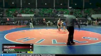 132 lbs Quarterfinal - KAGE MCISSIC, Mortimer Jordan HS vs Cole Blalock, Fort Payne