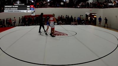 57 kg Champ. Round 2 - Anthony Alanis, Knights RTC vs Lucas Johnson, PVWC