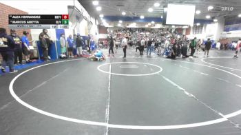 144 lbs Champ. Round 4 - Alex Hernandez, Mountain View (Mesa) High School vs Marcus Abeyta, Cleveland