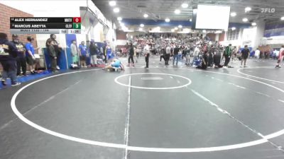 144 lbs Champ. Round 4 - Alex Hernandez, Mountain View (Mesa) High School vs Marcus Abeyta, Cleveland