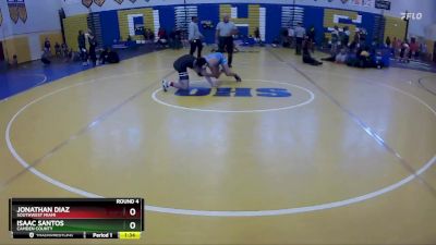 126 Gold Round 4 - Jonathan Diaz, Southwest Miami vs Isaac Santos, Camden County