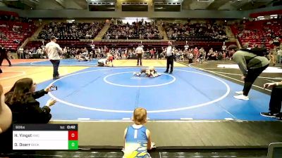 60 lbs Quarterfinal - Holden L Yingst, Keystone Wrestling Club vs Deacon Doerr, Broken Arrow Wrestling Club