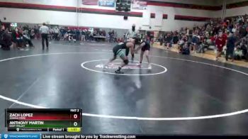 132 lbs Semifinal - Zach Lopez, Shadle Park vs Anthony Martin, East Valley