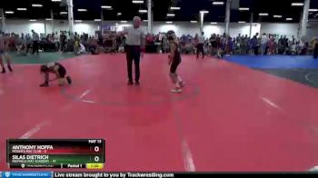 76 lbs Round 1 (8 Team) - Anthony Hoffa, Moser`s Mat Club vs Silas Dietrich, Mayfield Mat Academy