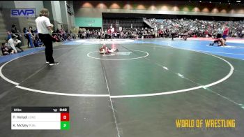 61 lbs Round Of 16 - Penelope Helsel, Legacy Elite Wrestling Club vs Kinslee McVey, Purler Wrestling Academy (PWA-NWA)
