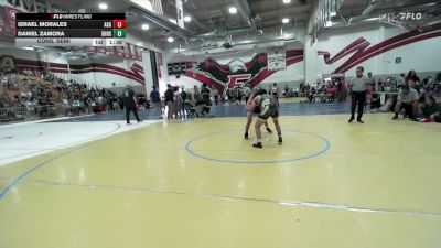 126 lbs Cons. Semi - Israel Morales, Pounders WC vs Daniel Zamora, Threshold Wrestling Club