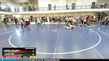 136 lbs Quarterfinal - Harvey Walgren, Delta Wrestling Club vs Jayden Neil, Sanderson Wrestling Academy