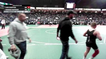 60 lbs Quarterfinal - Cain Hampton, CRW3 vs Andrew Huffman, DONA