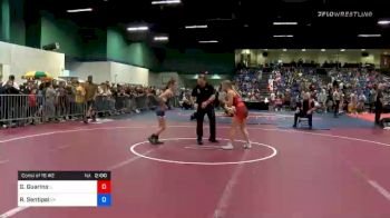 108 lbs Consolation - Gracie Guarino, IL vs Raya Sentipal, PA