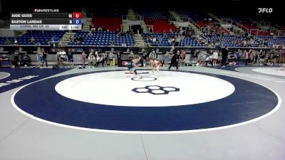 94 lbs Cons. Rd Of 32 - Jude Goss, GA vs Easton Landas, IA