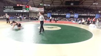 Boys 4A 126 lbs Cons. Round 3 - Zaiden Cruz, Skyline vs Ian Silveus, Lake Stevens