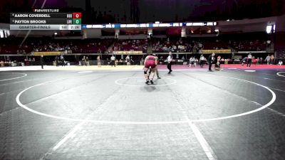 197 lbs Quarterfinal - Aaron Coverdell, South Carolina vs Payton Brooks, Life