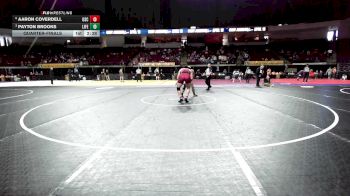 197 lbs Quarterfinal - Aaron Coverdell, South Carolina vs Payton Brooks, Life