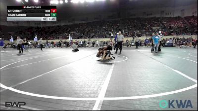 96 lbs Round Of 16 - Ej Turner, Hurricane Wrestling Academy vs Sean Barton, Warrior Wrestling