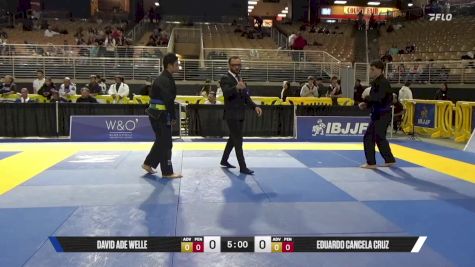 Eduardo Cancela Cruz vs David Ade Welle 2025 Pan Jiu Jitsu IBJJF Championship