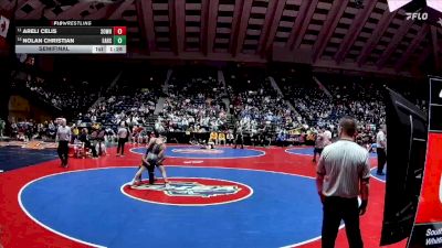 4A-126 lbs Semifinal - Areli Celis, Southeast Whitfield vs Nolan Christian, Eastside Hs